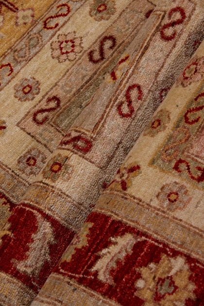 Ковер Афганский Chubi Square-Yel-Red Runner 76x275 см