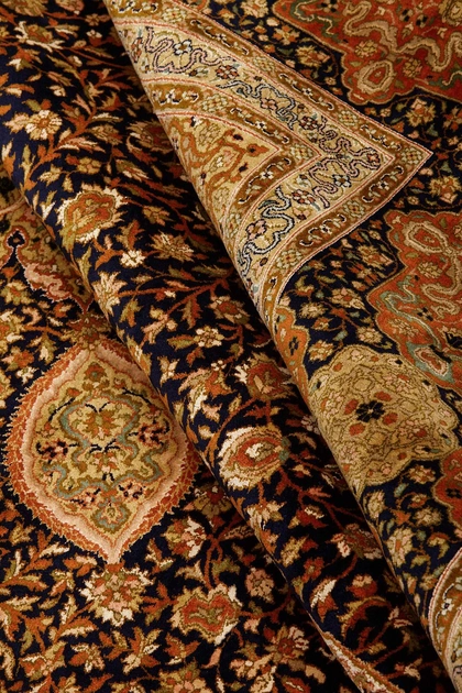Ковер Индийский Kashmir Ardabil Blue 276x367 см