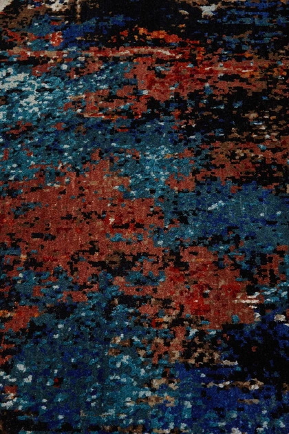 Ковер Индийский A7353Blue/Rust 239x304 см