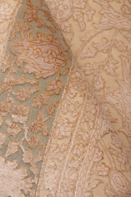 Ковер Индийский Rajput Ivr/L-Blue R08 168x238 см
