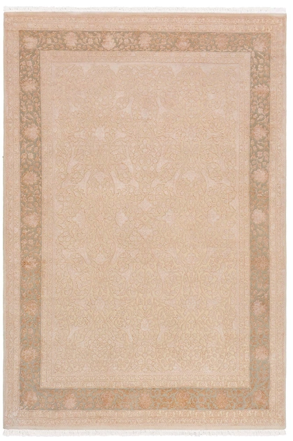 Ковер Индийский Rajput Ivr/L-Blue R08 168x238 см
