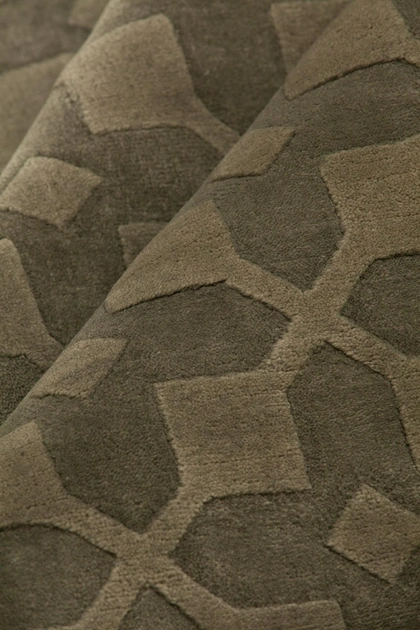 Ковер Индийский Modern EMB-Dk-Grey 298x406 см