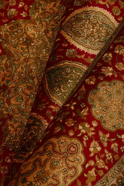 Ковер Индийский Kashmir Ardabil Red Раунд 294x300 см